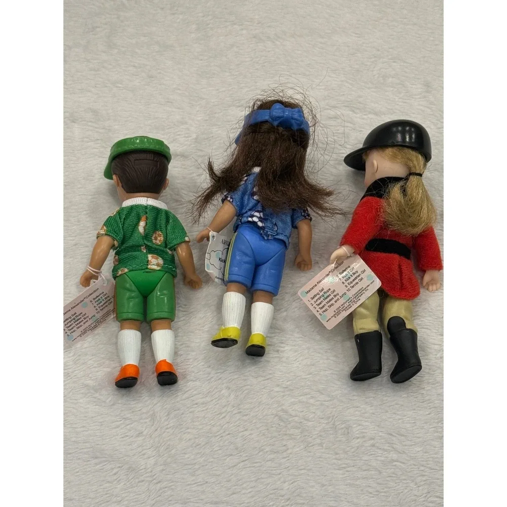 2005 Madame Alexander‎ McDonalds Dolls Kick It Boy Girl Equestrian Girl Set of 3